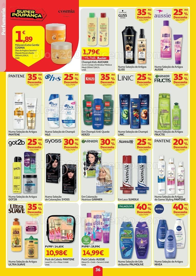 Antevisão Folheto AUCHAN Super Poupança Promoções de 23 a 29 julho