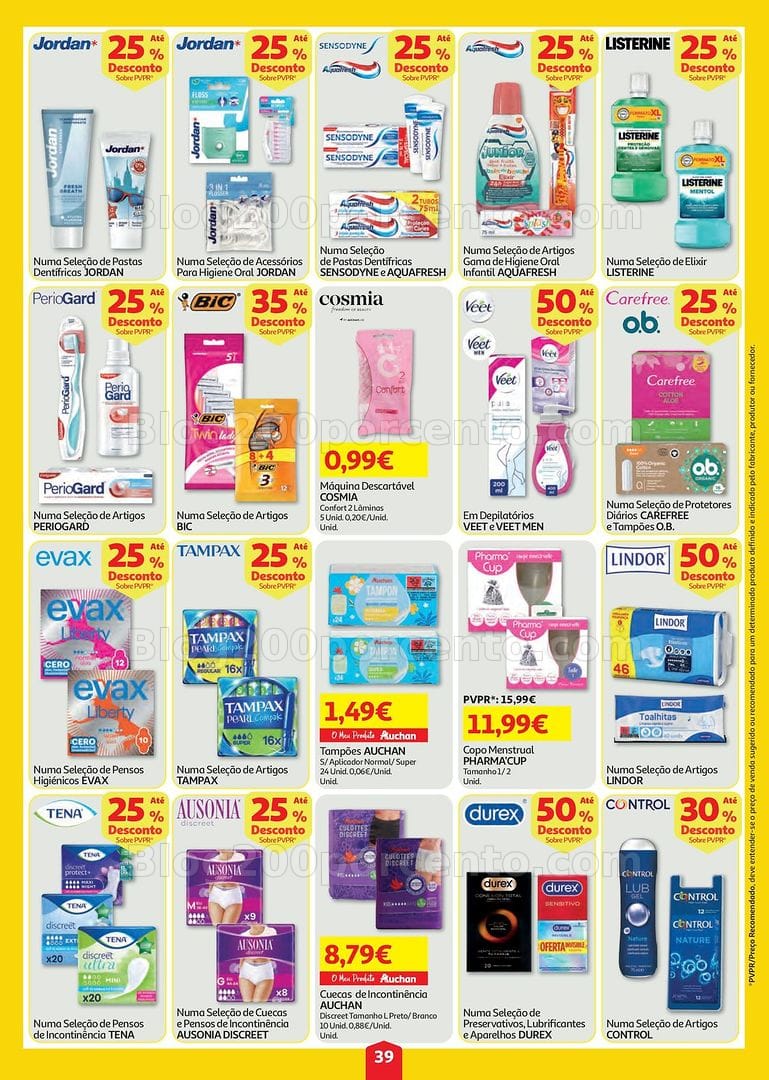 Antevisão Folheto AUCHAN Super Poupança Promoções de 23 a 29 julho