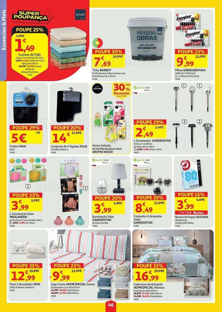 Antevisão Folheto AUCHAN Super Poupança Promoções de 23 a 29 julho