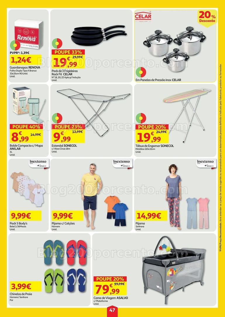 Antevisão Folheto AUCHAN Super Poupança Promoções de 23 a 29 julho