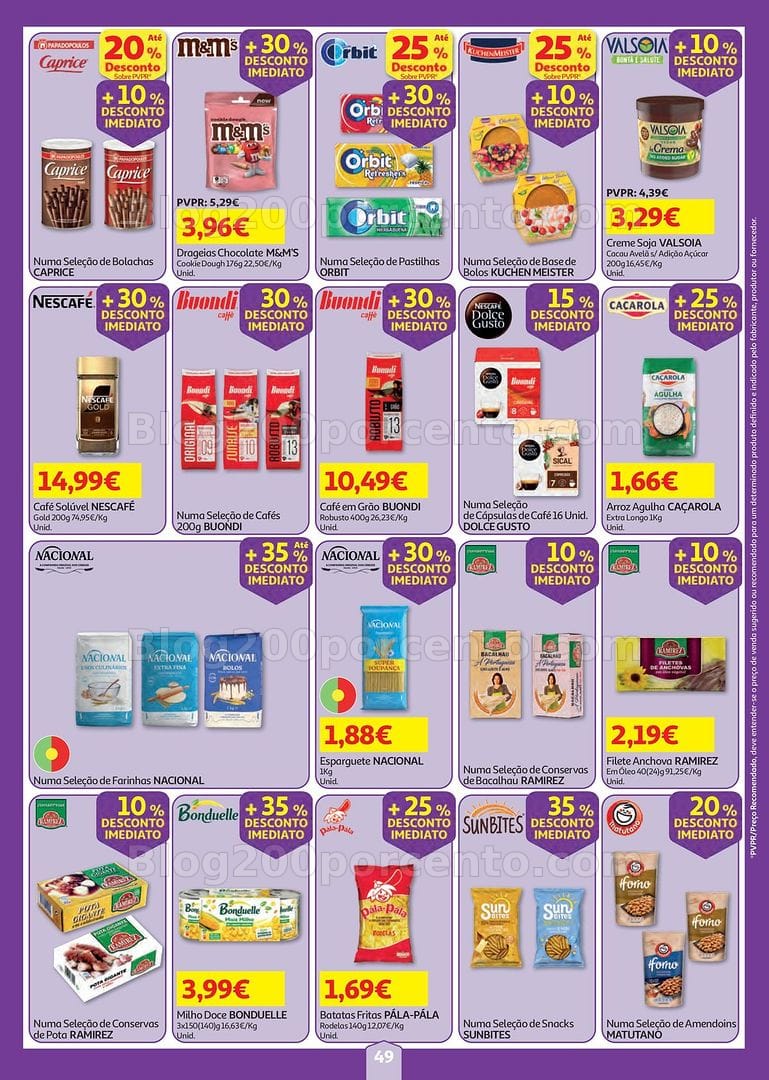 Antevisão Folheto AUCHAN Super Poupança Promoções de 23 a 29 julho