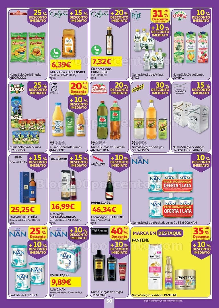 Antevisão Folheto AUCHAN Super Poupança Promoções de 23 a 29 julho