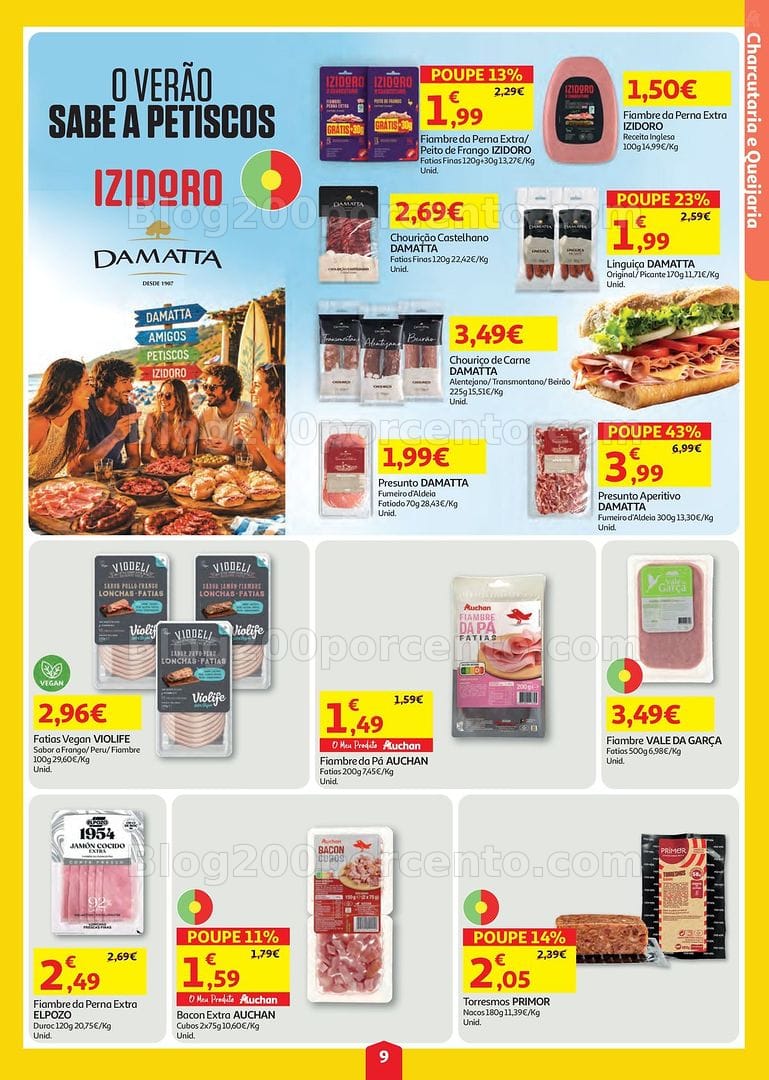 Antevisão Folheto AUCHAN Super Poupança Promoções de 23 a 29 julho