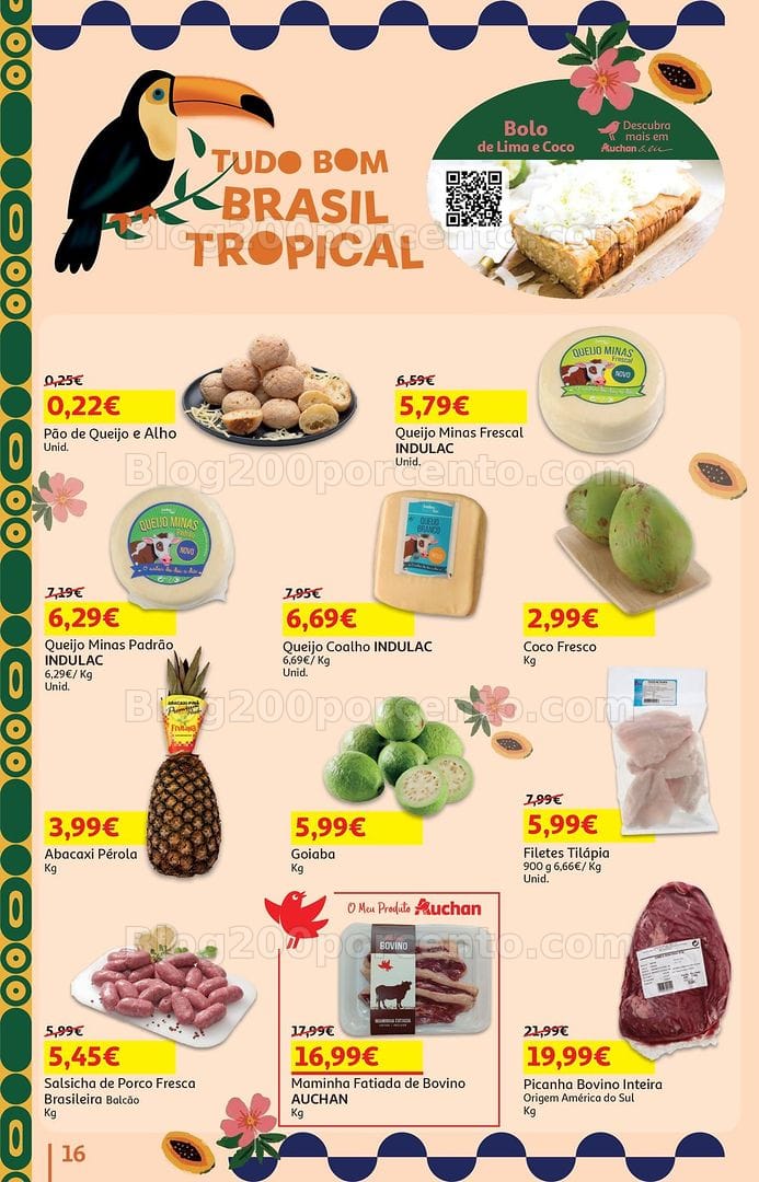 Antevisão Folheto AUCHAN Promoções de 7 a 21 julho