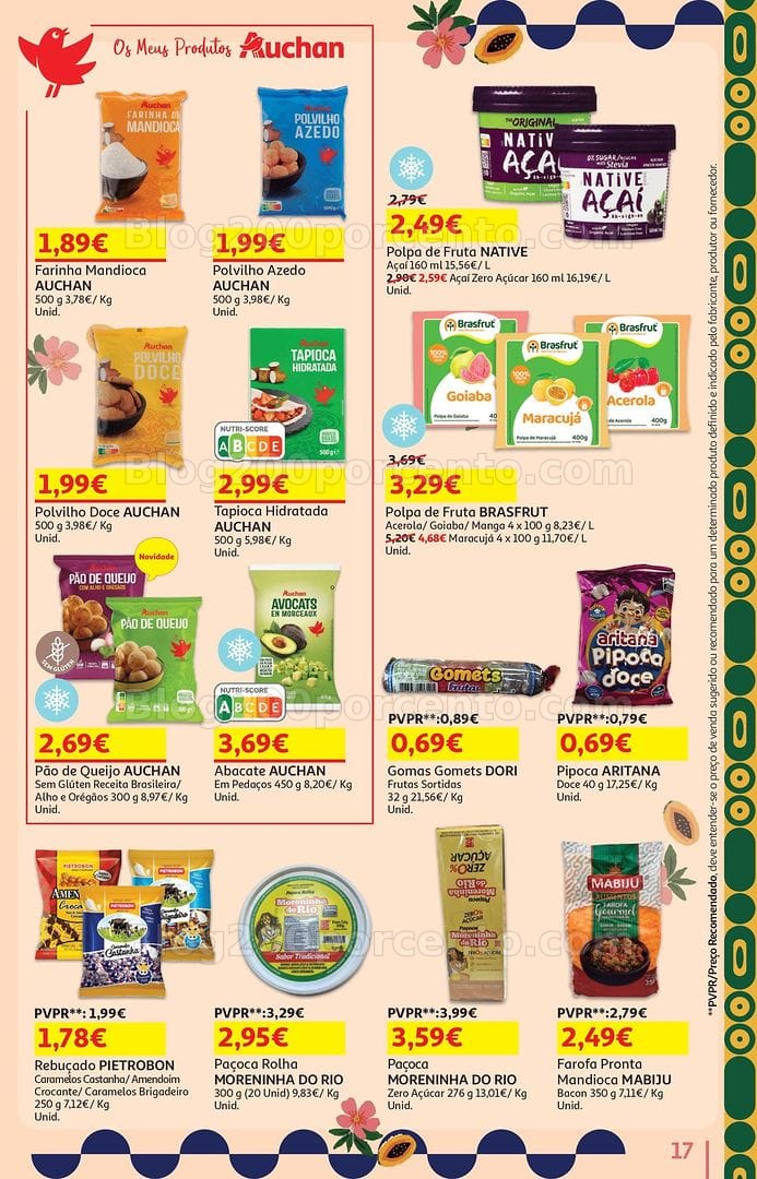 Antevisão Folheto AUCHAN Promoções de 7 a 21 julho