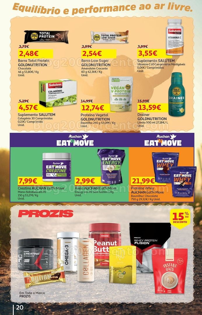 Antevisão Folheto AUCHAN Promoções de 7 a 21 julho