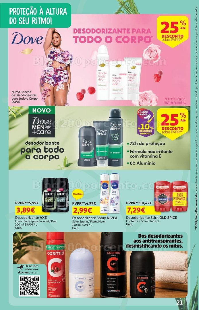 Antevisão Folheto AUCHAN Promoções de 7 a 21 julho