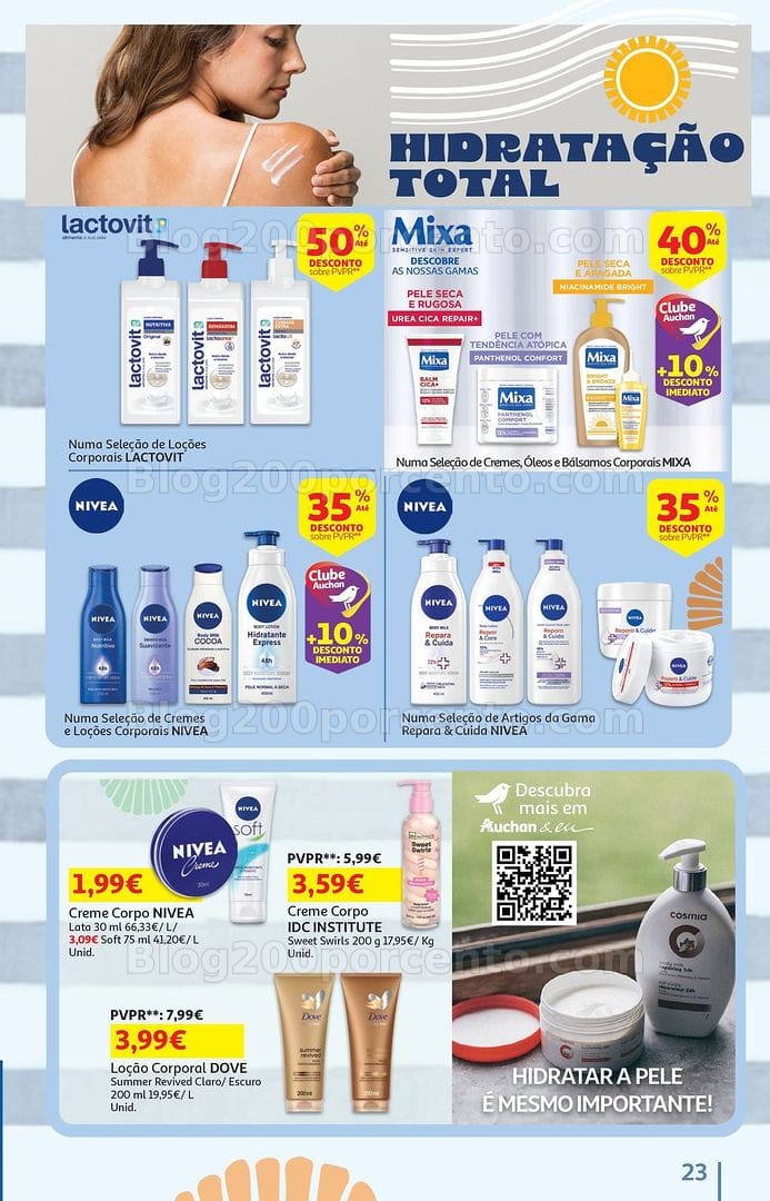 Antevisão Folheto AUCHAN Promoções de 7 a 21 julho
