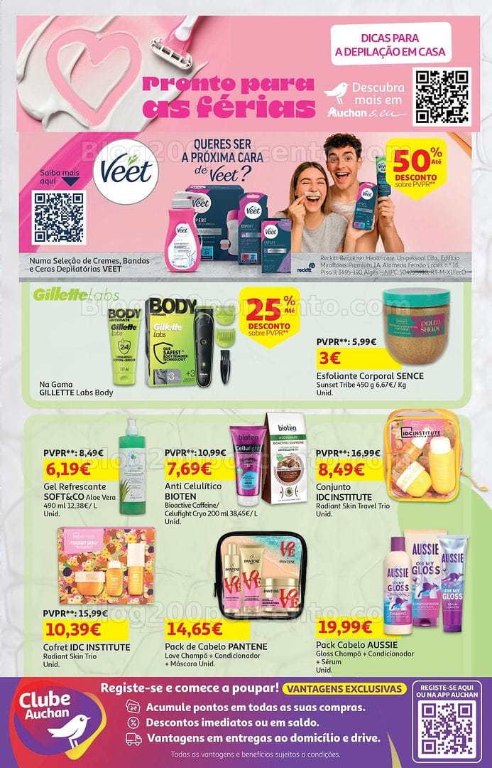 Antevisão Folheto AUCHAN Promoções de 7 a 21 julho