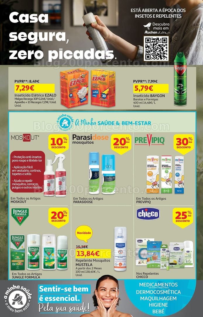 Antevisão Folheto AUCHAN Promoções de 7 a 21 julho