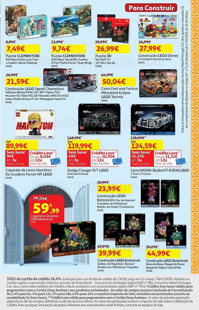 Antevisão Folheto AUCHAN Promoções de 7 a 21 julho