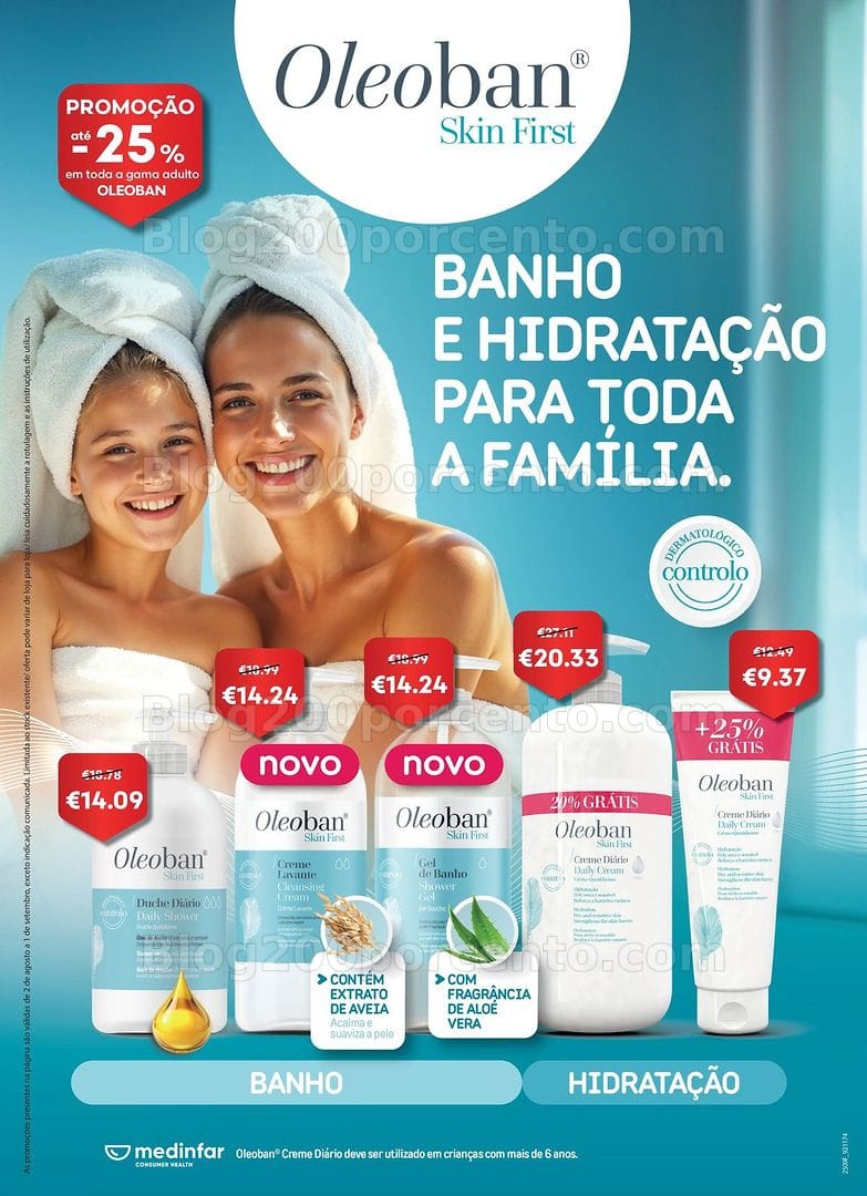 Antevisão Folheto AUCHAN Saúde e Bem-Estar Promoções de 2 agosto a 1 setembro