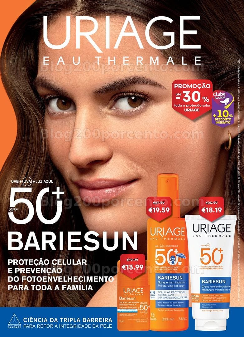 Antevisão Folheto AUCHAN Saúde e Bem-Estar Promoções de 2 agosto a 1 setembro