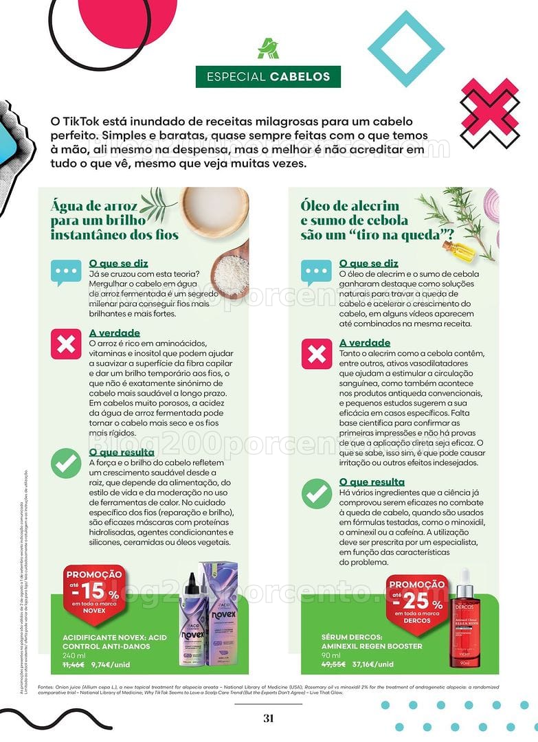 Antevisão Folheto AUCHAN Saúde e Bem-Estar Promoções de 2 agosto a 1 setembro