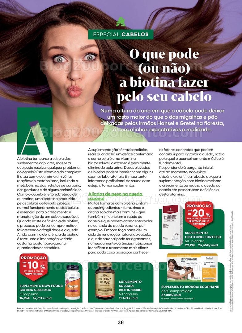 Antevisão Folheto AUCHAN Saúde e Bem-Estar Promoções de 2 agosto a 1 setembro