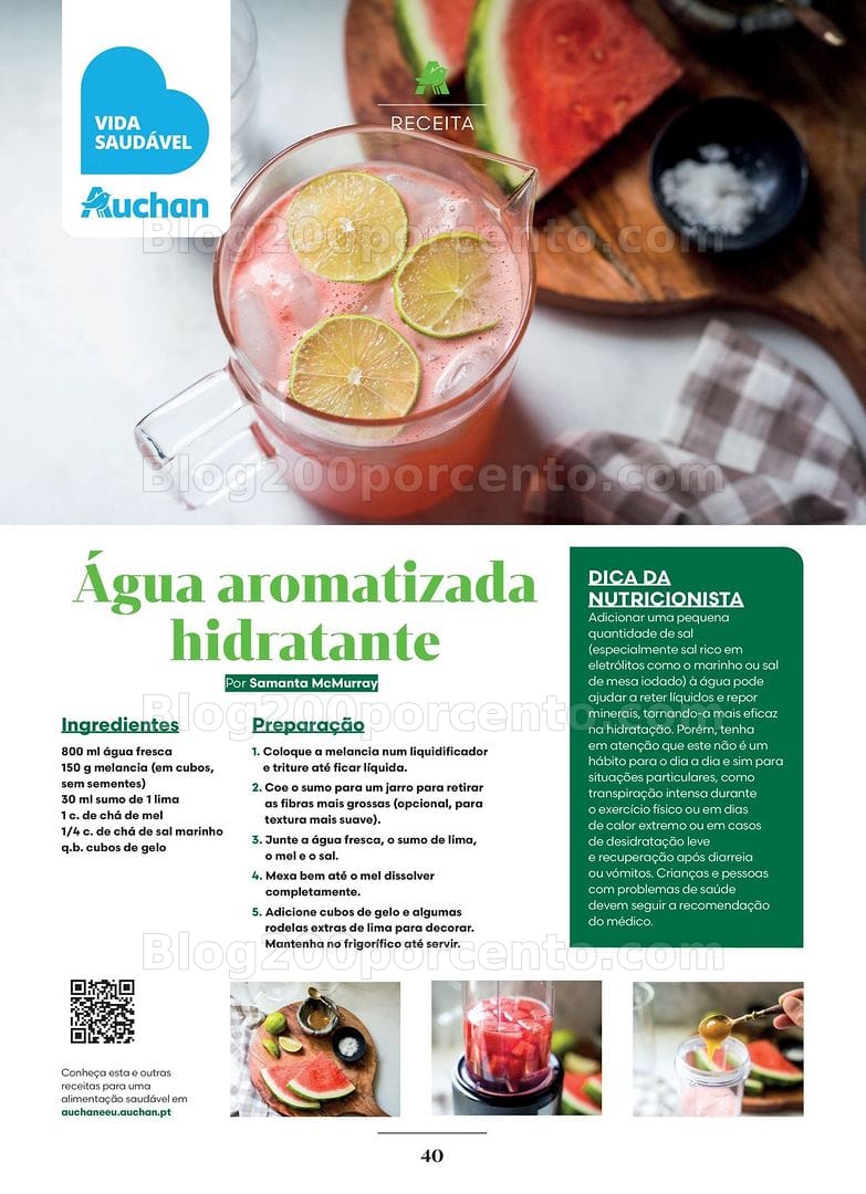 Antevisão Folheto AUCHAN Saúde e Bem-Estar Promoções de 2 agosto a 1 setembro