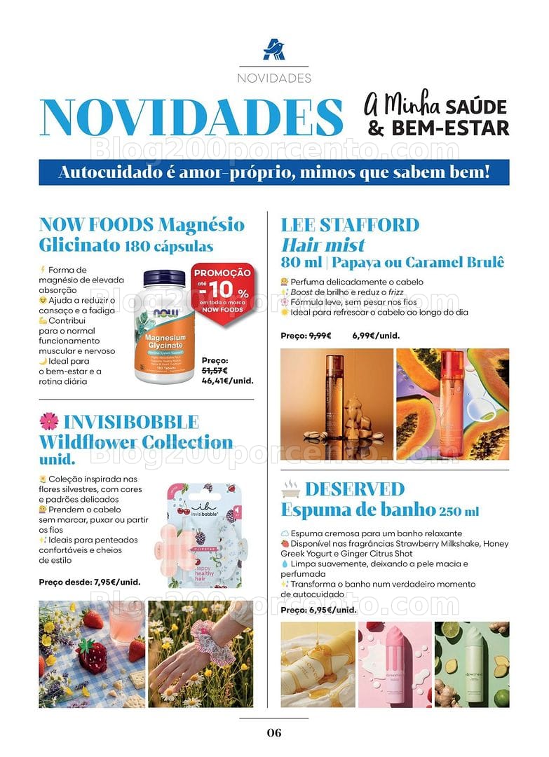 Antevisão Folheto AUCHAN Saúde e Bem-Estar Promoções de 2 agosto a 1 setembro