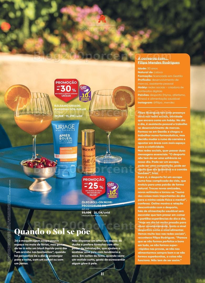 Antevisão Folheto AUCHAN Saúde e Bem-Estar Promoções de 3 julho a 1 agosto