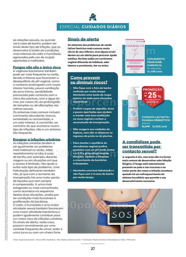 Antevisão Folheto AUCHAN Saúde e Bem-Estar Promoções de 3 julho a 1 agosto