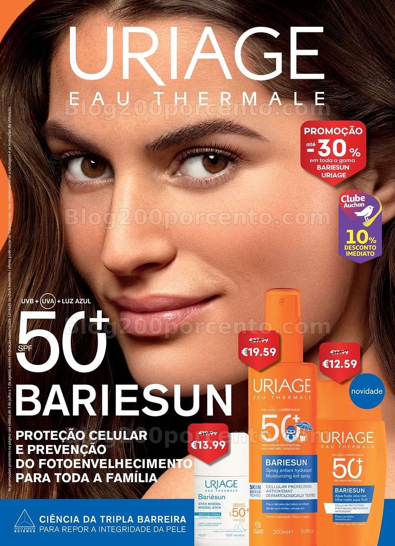 Antevisão Folheto AUCHAN Saúde e Bem-Estar Promoções de 3 julho a 1 agosto