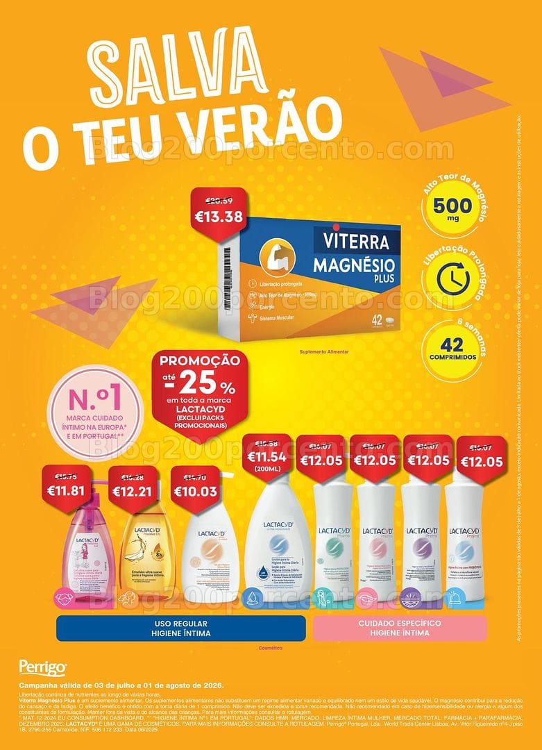 Antevisão Folheto AUCHAN Saúde e Bem-Estar Promoções de 3 julho a 1 agosto