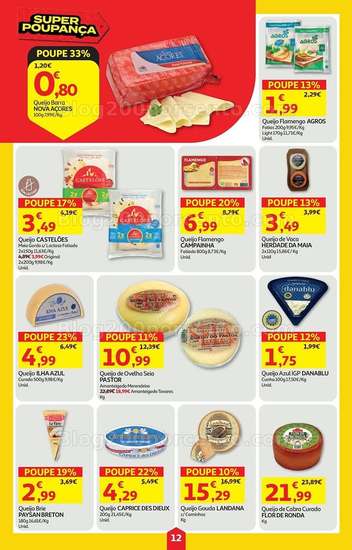 Antevisão Folheto AUCHAN Super Poupança Promoções de 9 a 15 julho
