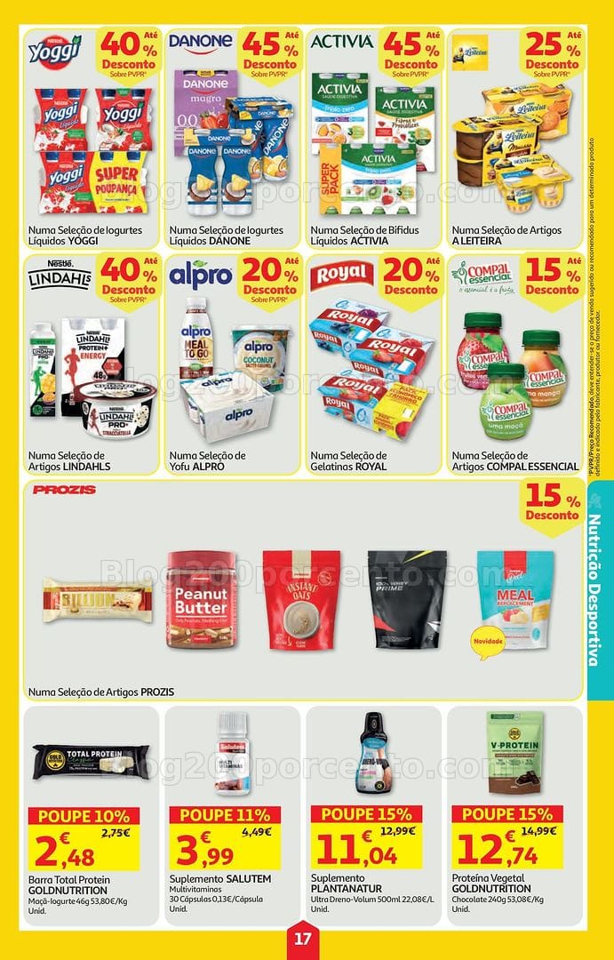 Antevisão Folheto AUCHAN Super Poupança Promoções de 9 a 15 julho
