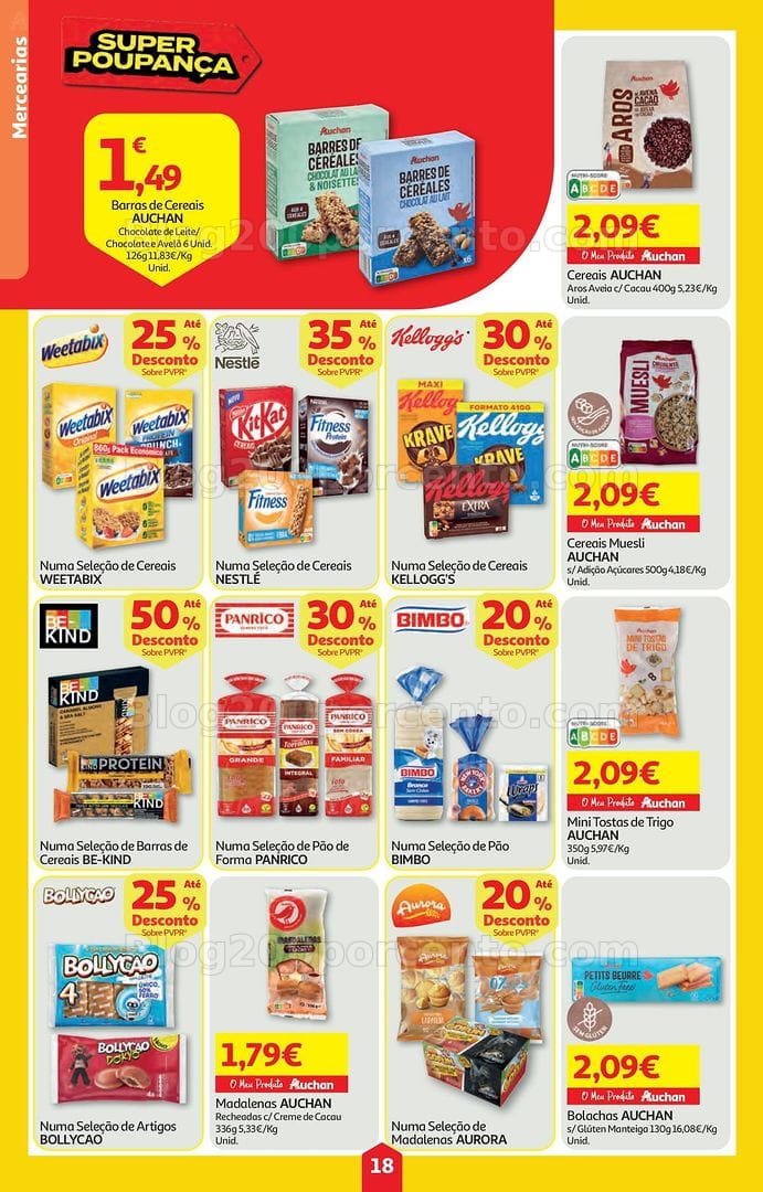 Antevisão Folheto AUCHAN Super Poupança Promoções de 9 a 15 julho