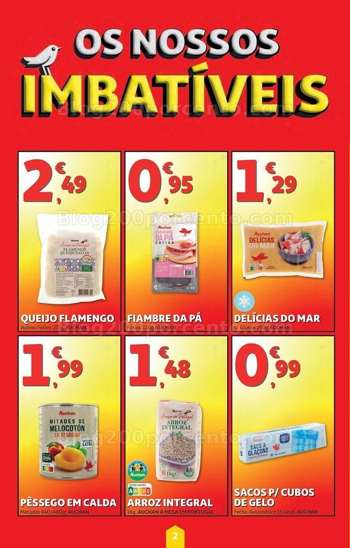 Antevisão Folheto AUCHAN Super Poupança Promoções de 9 a 15 julho