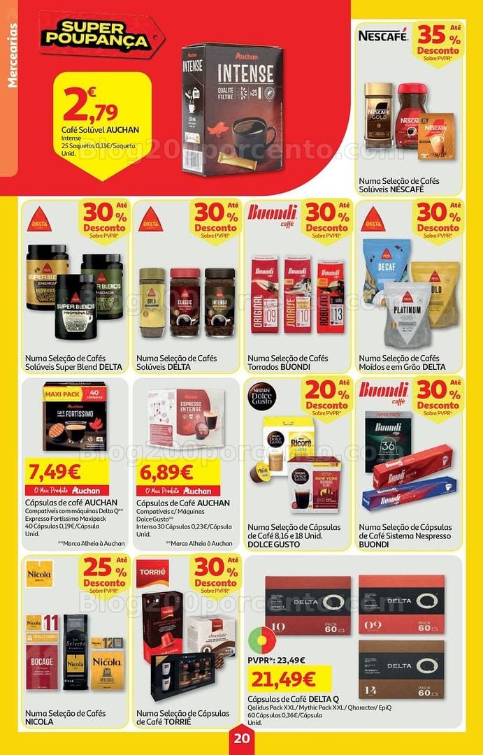 Antevisão Folheto AUCHAN Super Poupança Promoções de 9 a 15 julho