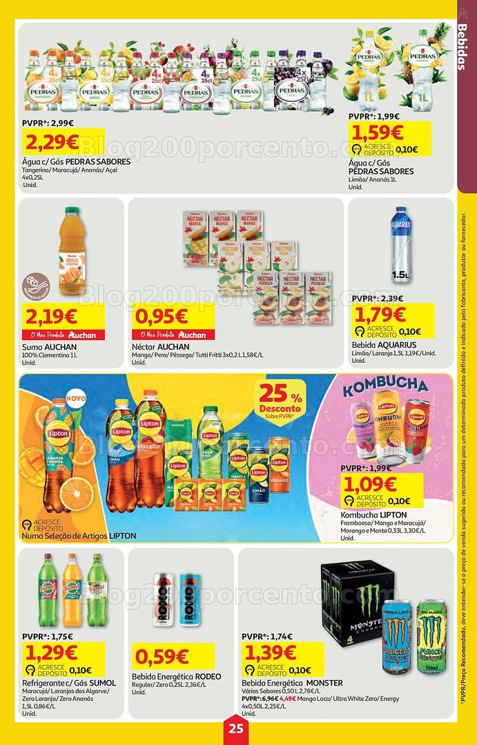 Antevisão Folheto AUCHAN Super Poupança Promoções de 9 a 15 julho