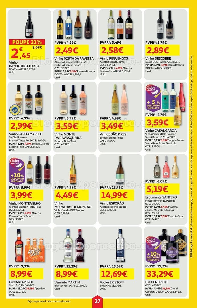 Antevisão Folheto AUCHAN Super Poupança Promoções de 9 a 15 julho