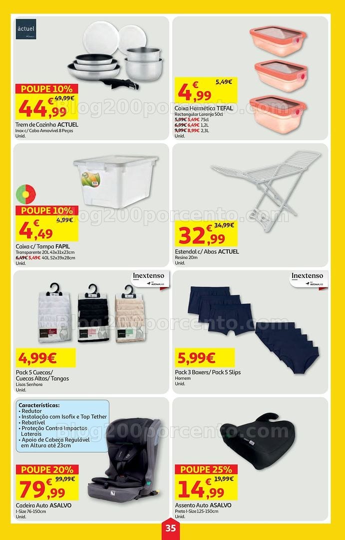 Antevisão Folheto AUCHAN Super Poupança Promoções de 9 a 15 julho