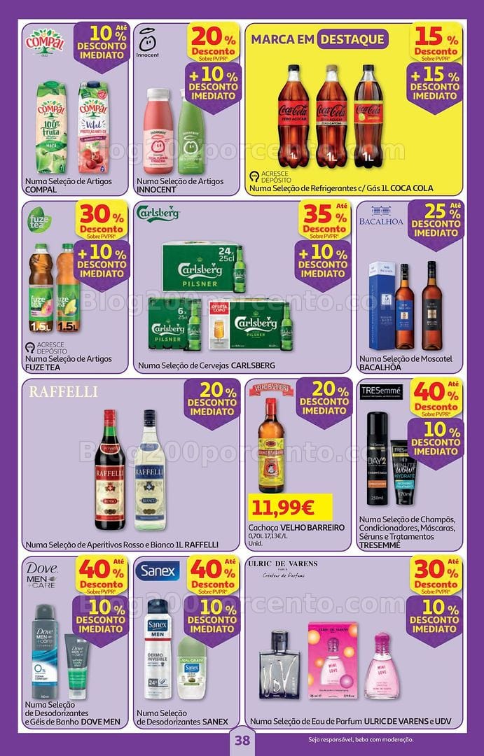 Antevisão Folheto AUCHAN Super Poupança Promoções de 9 a 15 julho