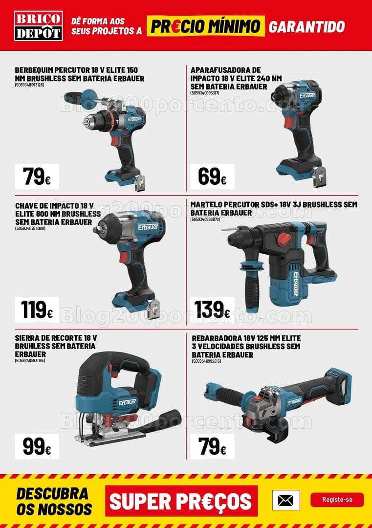 Antevisão Folheto BRICO DEPÔT Promoções de 31 julho a 27 agosto