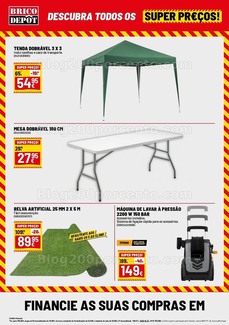 Antevisão Folheto BRICO DEPÔT Promoções de 31 julho a 27 agosto