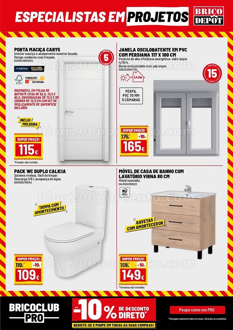 Antevisão Folheto BRICO DEPÔT Promoções de 31 julho a 27 agosto