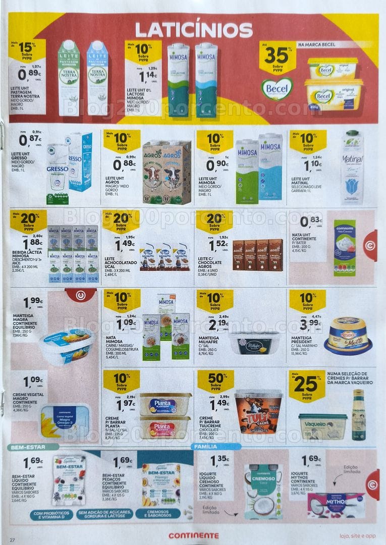 Antevisão Folheto CONTINENTE Promoções de 28 julho a 3 agosto
