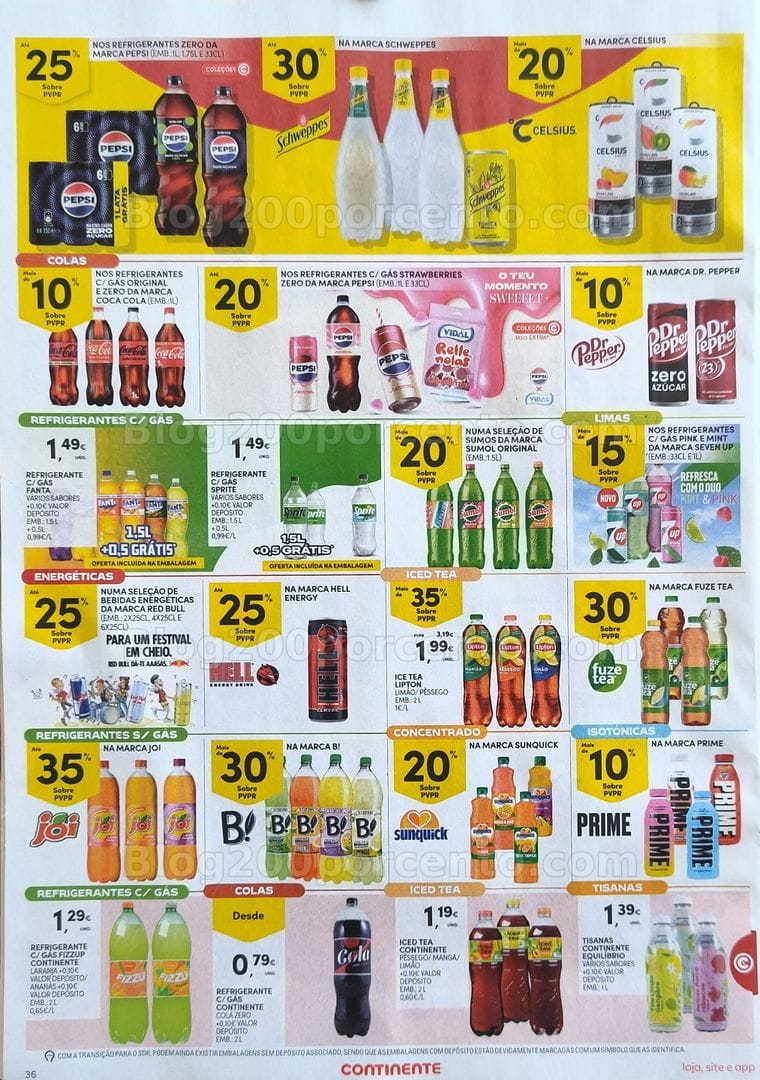 Antevisão Folheto CONTINENTE Promoções de 28 julho a 3 agosto