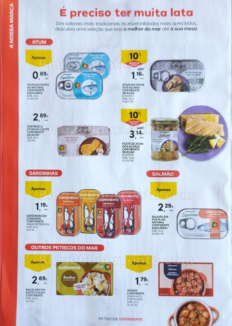 Antevisão Folheto CONTINENTE Petiscos Promoções de 28 julho a 16 agosto