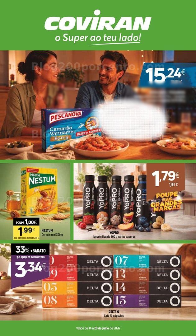 Antevisão Folheto COVIRAN Promoções de 14 a 26 julho