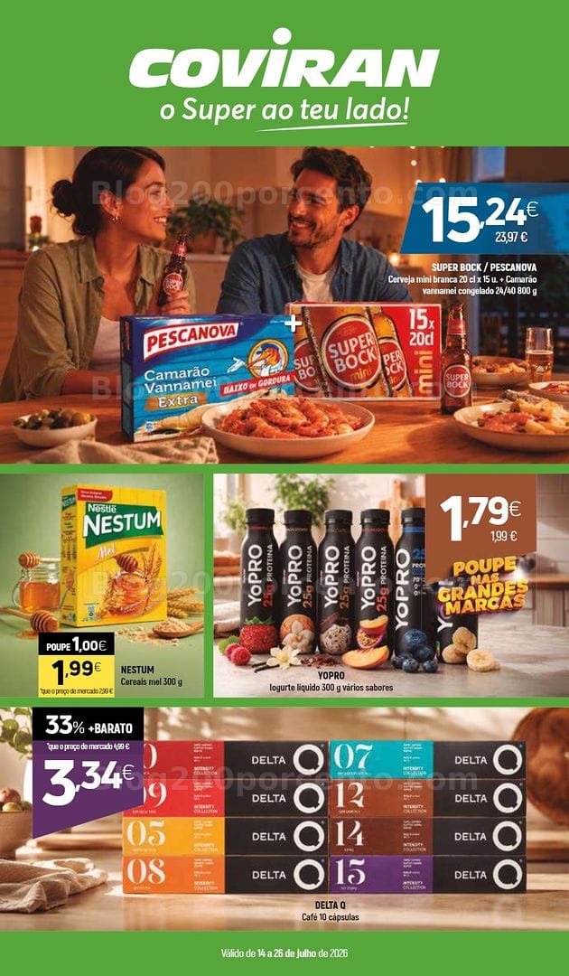 Antevisão Folheto COVIRAN Promoções de 14 a 26 julho