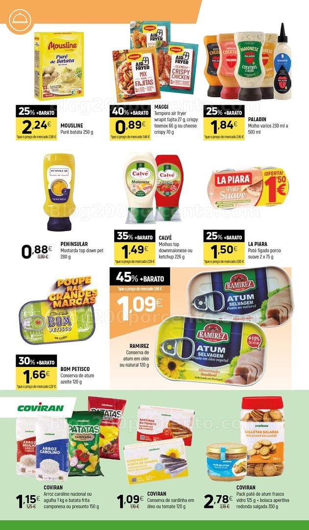 Antevisão Folheto COVIRAN Promoções de 14 a 26 julho