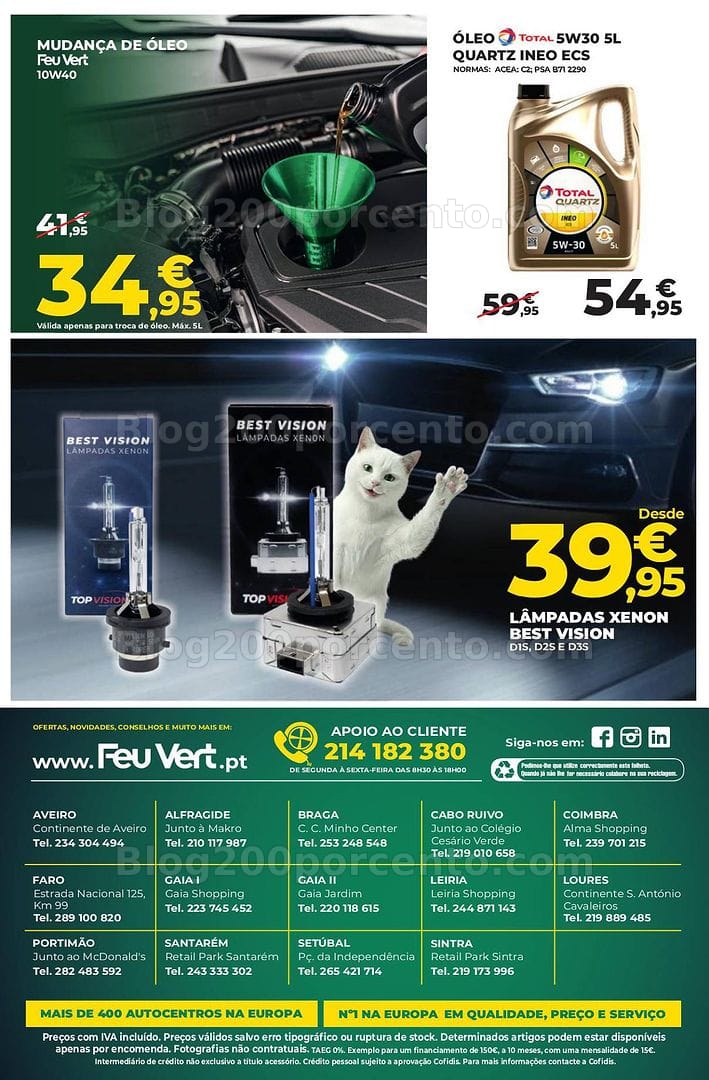 Antevisão Folheto FEU VERT Promoções de 6 a 19 agosto