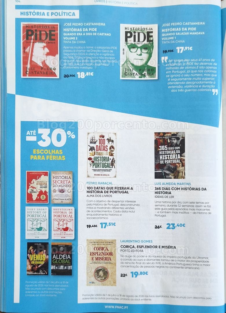 Antevisão Folheto FNAC Promoções de 1 julho a 18 agosto