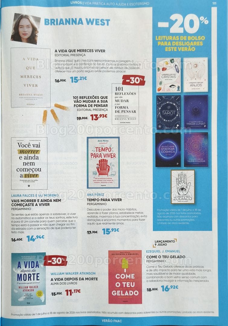 Antevisão Folheto FNAC Promoções de 1 julho a 18 agosto