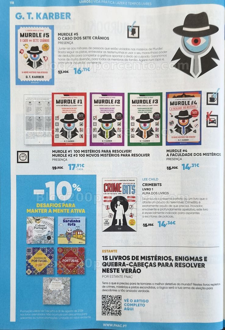 Antevisão Folheto FNAC Promoções de 1 julho a 18 agosto
