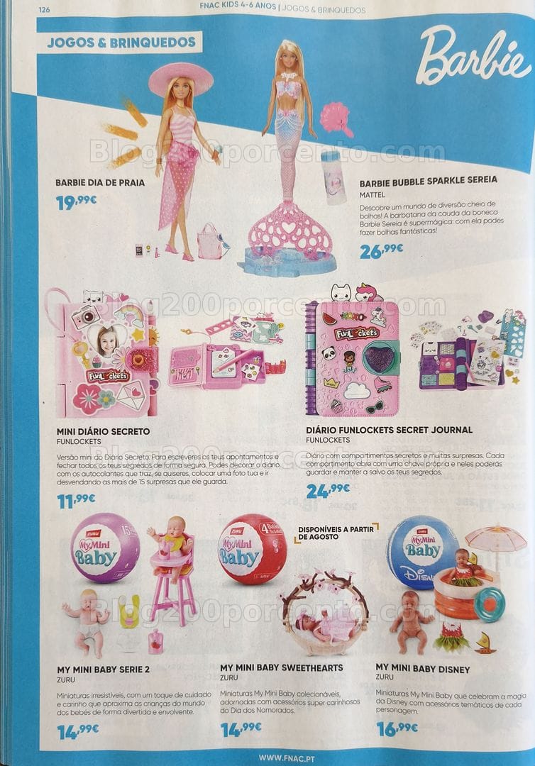 Antevisão Folheto FNAC Promoções de 1 julho a 18 agosto