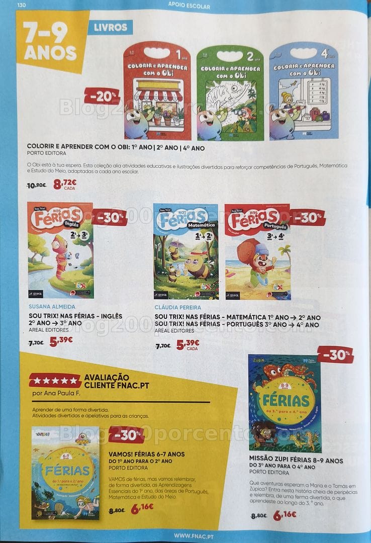 Antevisão Folheto FNAC Promoções de 1 julho a 18 agosto