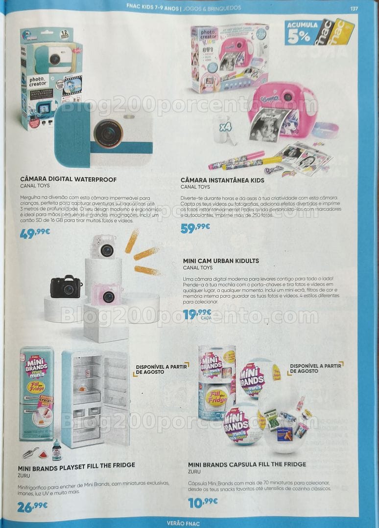 Antevisão Folheto FNAC Promoções de 1 julho a 18 agosto